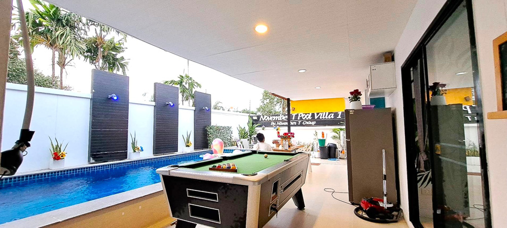 Pool Villa for Rent in Pattaya-3 EP0157 | 4-BR Private Pool Villa for Rent in Pattaya