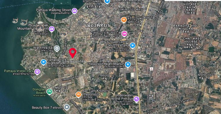 EP0168 | 1-Rai Land for Sale in Thappraya, Pattaya