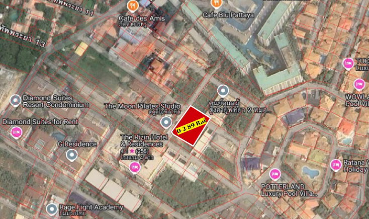 EP0168 | 1-Rai Land for Sale in Thappraya, Pattaya